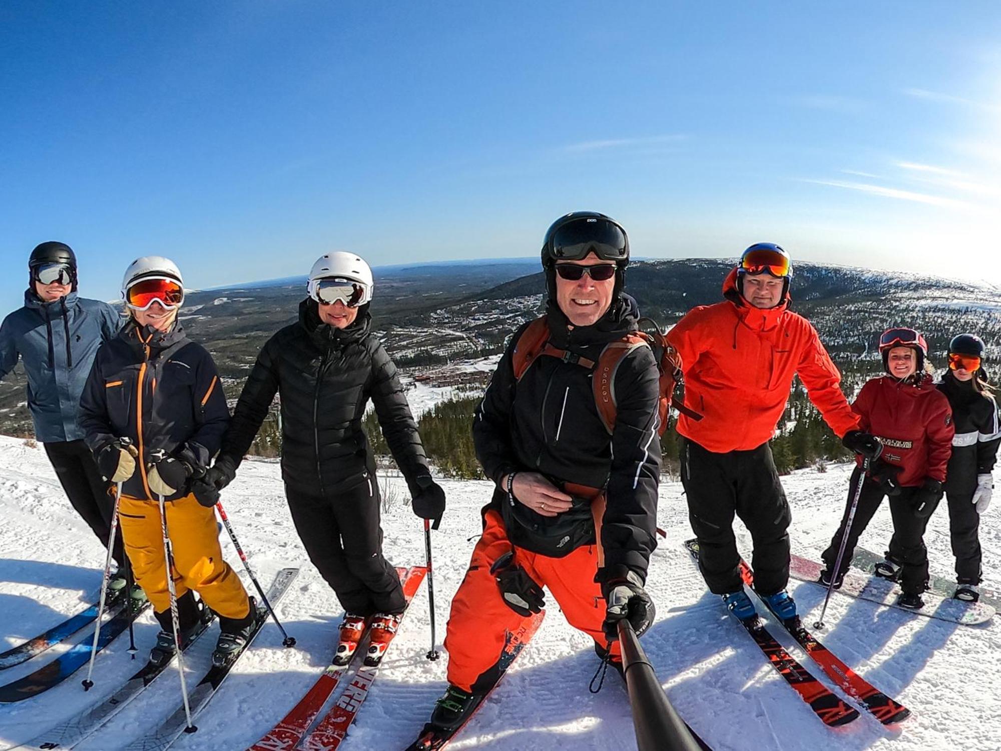Stoten Ski Hotel Сален Экстерьер фото